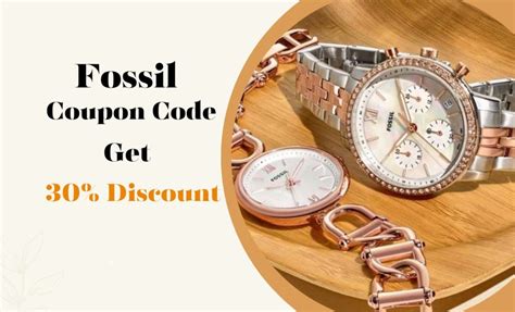 fossil watch discount code.